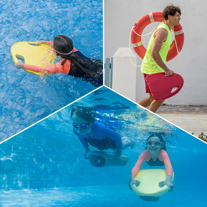 Elektrische Schwimmbrett Mako Kinder Gelb Asiwo SS072