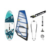 Zestaw windsurfingowy Freeride Wind Techno 160D z mieczem i ożaglowaniem Maverick II 6.5 Unifiber UF90