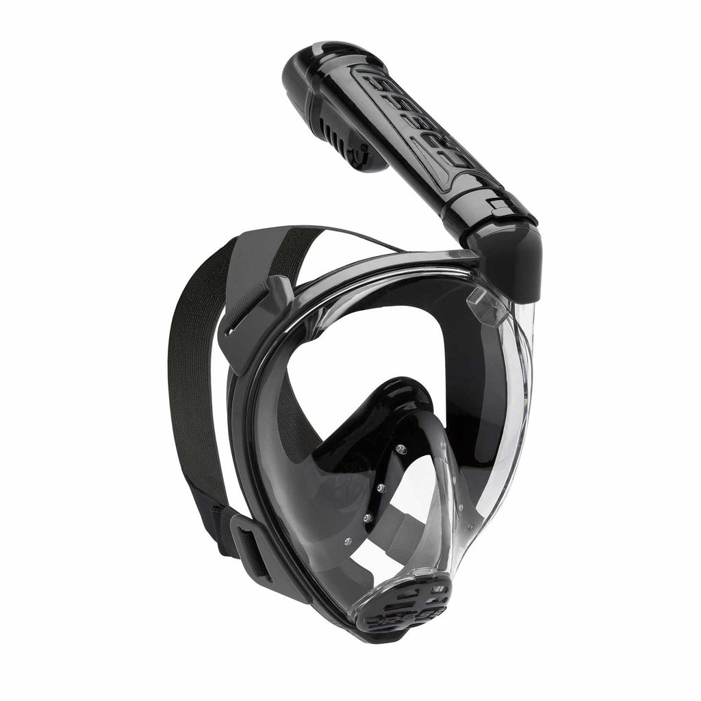 Snorkeling Full Face Mask Baron Dark-Black ML Cressi XDT035050