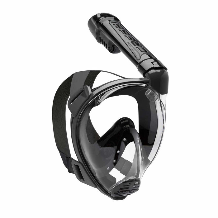 Snorkeling Full Face Mask Baron Dark-Black ML Cressi XDT035050