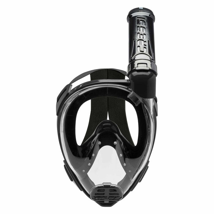 Snorkeling Full Face Mask Baron Dark-Black ML Cressi XDT035050